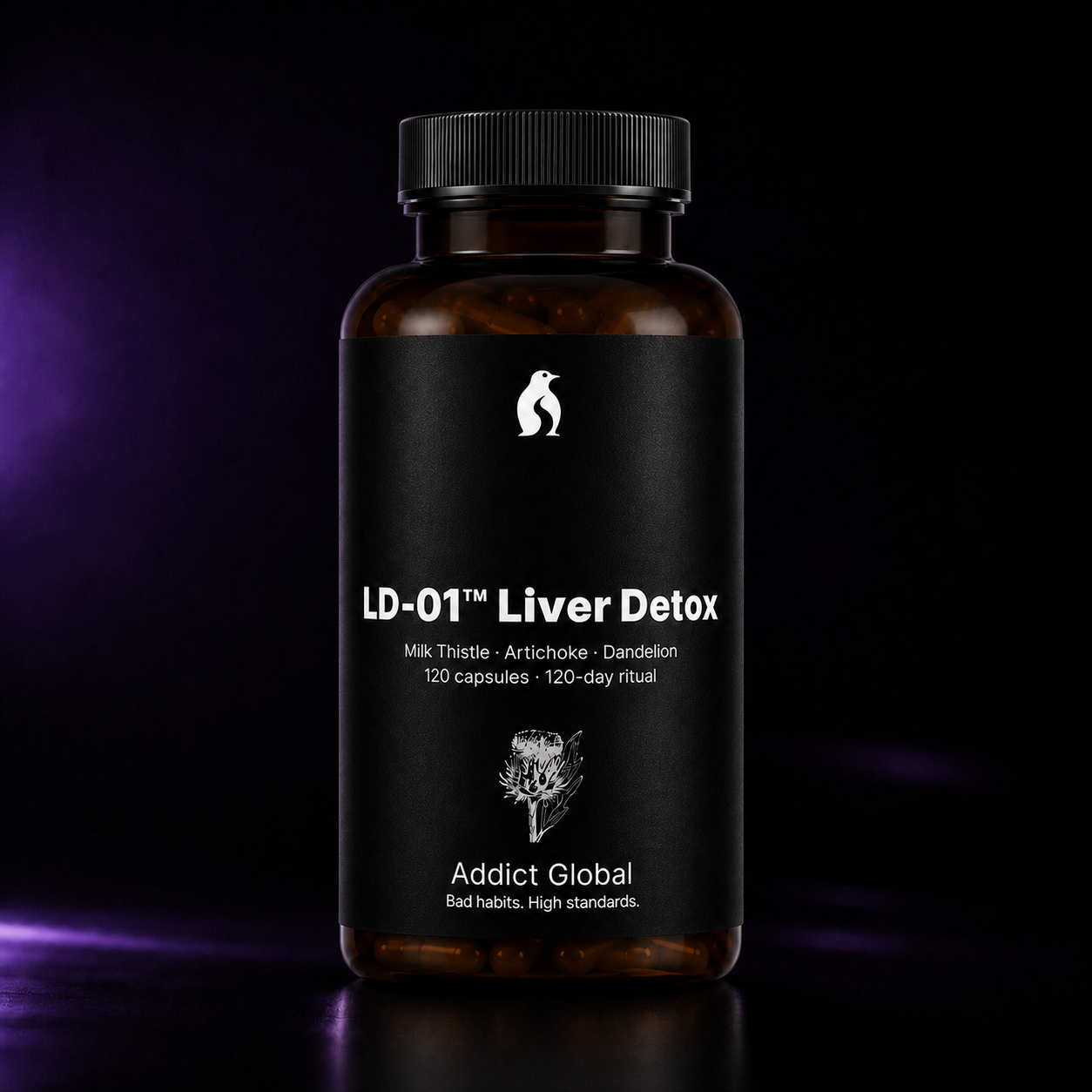 Milk Thistle Artichoke Dandelion Complex - 120 Capsules